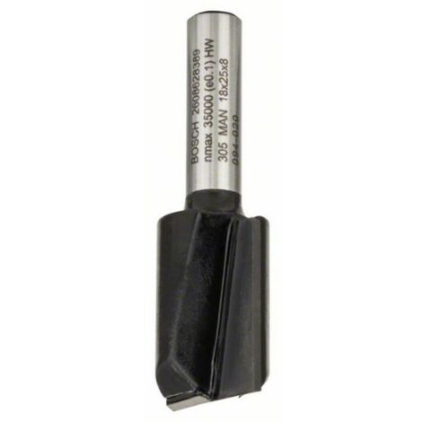 Fresa recta, 8 mm, D1 18 mm, L 24,6 mm, G 56 mm (1/9)