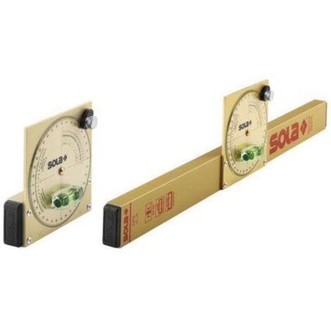 SOLA MEDIDOR DE ÁNGULOS DE ALUMINIO MAGNÉTICO NAM LONGITUD (mm) 130 (1/2)