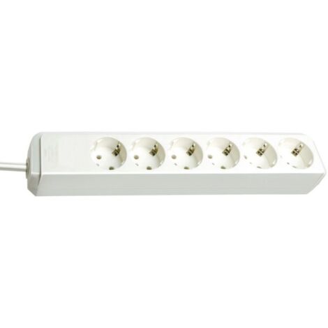 REGLETA ECO 6 TOMAS BLANC