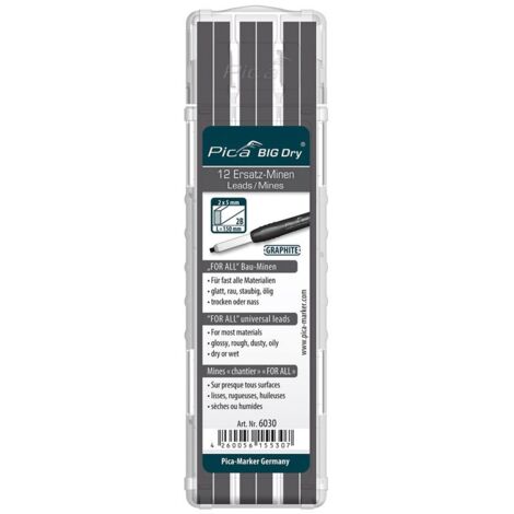 PICA 6030/SB ESTUCHE CON 12 MINAS DE GRAFITO EN BLISTER (1/5)