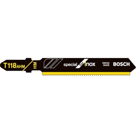 BOSCH  HOJAS SIERRA CALAR T118AHM INOX