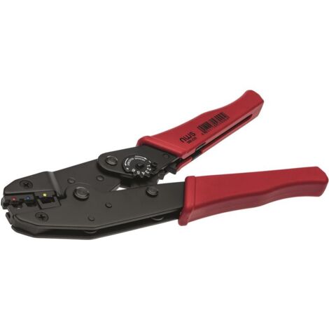 nws-580-230-crimpadora de carraca para terminales cilíndricos aislados (0,5-6,0 mm2)