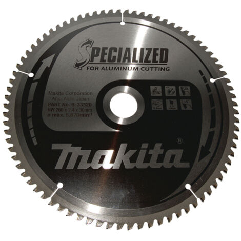 MAKITA B-33320 DISCO HM 260/30/80D ALUMINIO