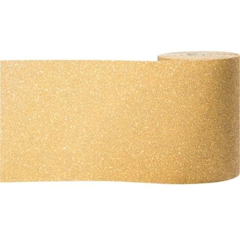 BOSCH ROLLO DE PAPEL DE LIJA EXPERT C470 PARA LIJADO MANUAL DE 115 MM TAMAÑO DEL GRANO 40 Medida de largo 5 metros