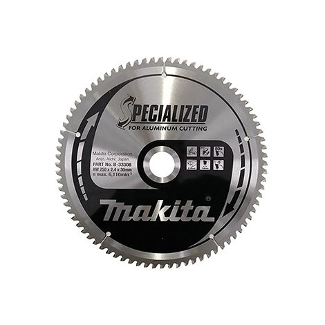 Makita Sägeblatt Für Aluminium – 235 Mm Durchmesser, 80 Zähne, Ideal Für Präzise Schnitte