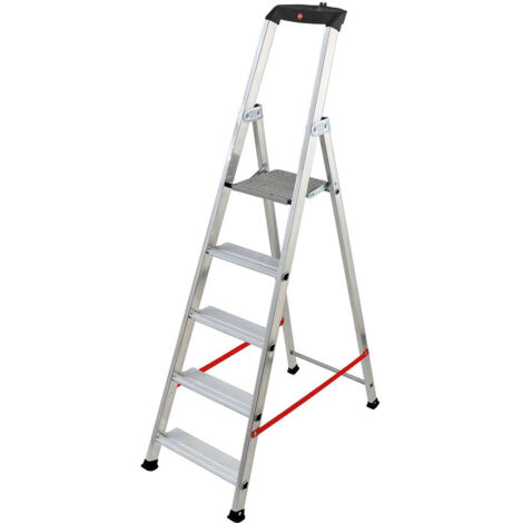 HAILO 8844-011 ESCALERA DE TIJERA PROFESIONAL ALU PRO (4 PELDAÑOS) Nº DE PELDAÑOS 5