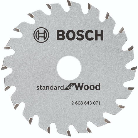 BOSCH DISCO SIERRA OPTILINE MADERA Diámetro disco x eje (mm) 190x30 Número de dientes 16