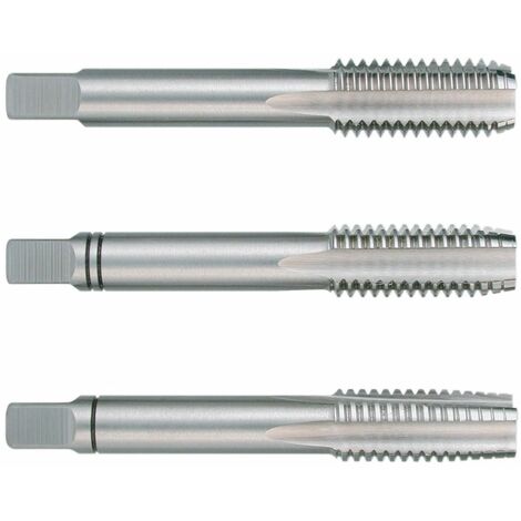 RUKO 230330 JUEGO DE 3 MACHOS PARA ROSCAR A MANO M DIN 352 HSS RECTIFICADOS ROSCA M33