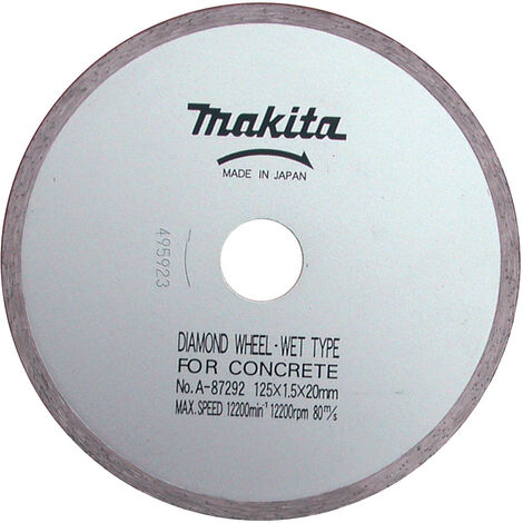 MAKITA B-21098 DISCO DE DIAMANTE ESPECIAL VIDRIO 85MM