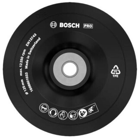 BOSCH PLATO DE SOPORTE M14 DE125mm