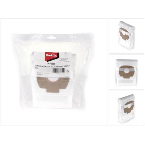 Makita P-72899 accesorio y suministro de vacío Aspiradora de tambor Bolsa para el polvo