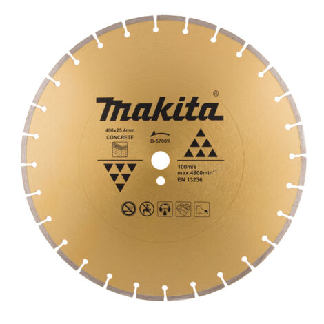 MAKITA D-57009 Disco de diamante DIAMAK segmentado 400mm