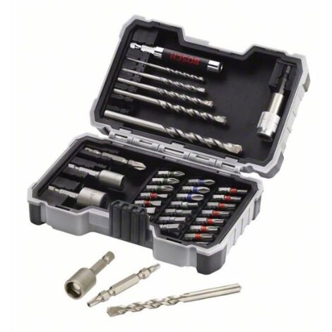 Set de 35 brocas y puntas de atornillar Extra Hard - BOSCH (1/2)