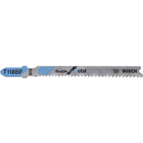 BOSCH HOJAS SIERRA CALAR T118BF METAL