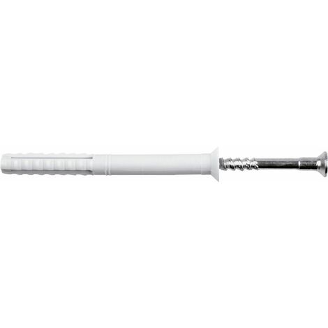 Tacos clavo LSN ATTACK 8 x 120 mm + tornillo LSN-SK, caja de 50 unidades.