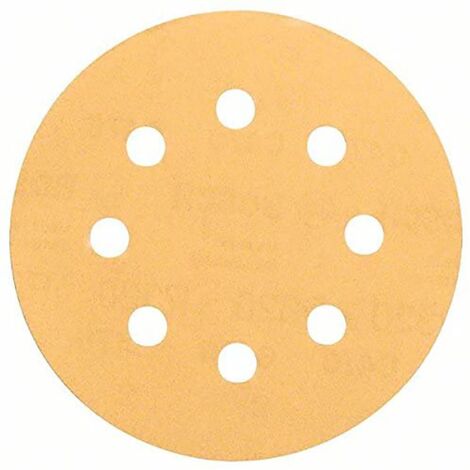 Disco Lija Rotorbital Perforoda 115Mm 8P Gr 80 C470 Bosch 5 Pz