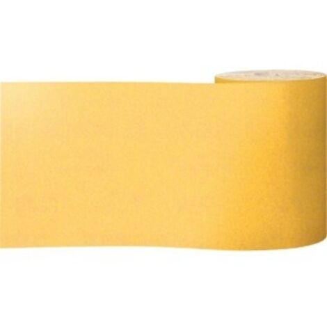 Rollo de papel de lija expert c470 para lijado manual de 115 mm 5 m g 240 para lijado manual