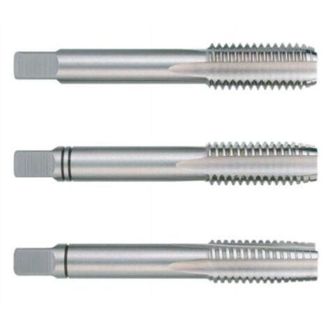 RUKO JUEGO DE MACHOS PARA ROSCAR A MANO M DIN 352 HSS RECTIFICADOS CON ROSCA IZQUIERDA MEDIDAS M 12 x 1.75