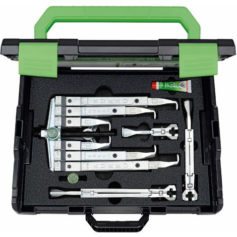 KUKKO K-2030-10 JUEGO DE EXTRACTORES DE RODAMIENTOS UNIVERSALES DE 2 Y 3 PATAS ESTÁNDAR (120-130 X 100-350 MM)