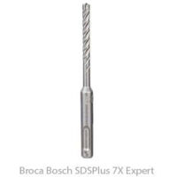 BOSCH BROCA EXPERT SDS PLUS-7X PARA MARTILLOS PERFORADORES DIAMETRO (mm) 8 LONGITUD DE TRABAJO (mm) 50