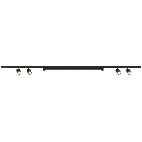 Top light track mono mixkit 200 n ne gu10 led module intégré 4000k plafonnier moderne réglable yari spots (1/5)