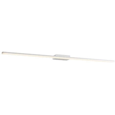 Applique murale led groupe redo barrio led 4000k 3477lm ip44 120cm applique miroir salle de bain à émission unique, finition métal blanc (1/5)