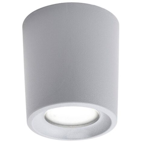Plafoniera esterno resina top light pisa plp gr gu10 cct led (1/5)