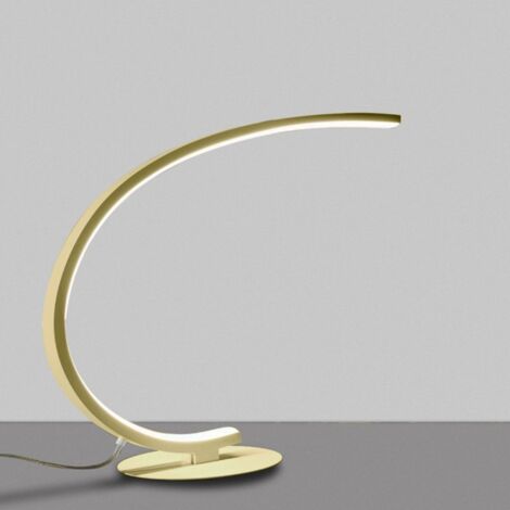 Abat-jour classique gea luce iole l o lampe de table led dimmable en aluminium (1/5)