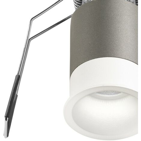 Spot encastré en aluminium noir Gea Led GFA1081N