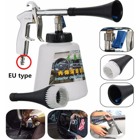 Pistolet de nettoyage Pistolet de nettoyage pneumatique Pistolet de nettoyage filtre à air comprimé blanc