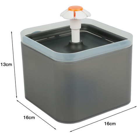 Fontaine à Eau En Céramique Pour Chat - 2,2L, Ultra-silencieuse, Avec Filtre Charbon - Design élégant