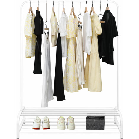 SunnyPoint Portant à Vêtements Autonome, Armoire De Rangement