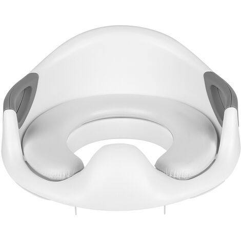 AiKiddo Bébé Réducteur De Toilette, Rehausseur WC Enfant Siège D' Entraînement De Toilette, Conception Antidérapants Ergonomique(1 X Brosse + 1 X Crochet
