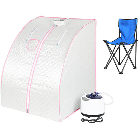 Sauna infrarouge mobile pliable – 1200W – 10 niveaux de température – Dimensions 105x87x87 cm – Avec télécommande et accessoires – Jeobest