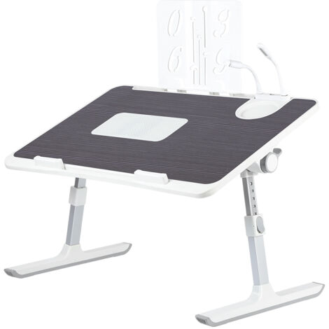 Table pour ordinateur portable avec ventilateur de refroidissement dimensions 40 x 60 cm (1/5)