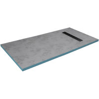 MARWELL Duschelement 90 x 160 x 4 cm - befliesbare Duschwanne - befliesbare Duschtasse - befliesbar