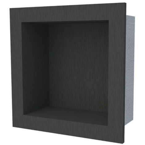 Nicho De Pared Estante De Ducha Acero Inoxidable Estante De Ducha Plata 30 X 30 | Leroy Merlin