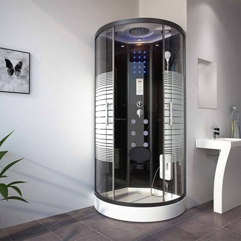 Cabina de ducha Hammam 80 x 80 cm opciones completas