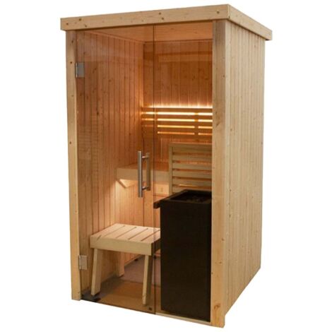Sauna de vapor plegable portátil para una o dos personas, caja de
