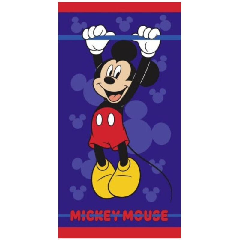 Poncho De Plage Mickey Mouse Pour Enfants 3-6 Ans - Coton Absorbant, Capuche, 120x60cm
