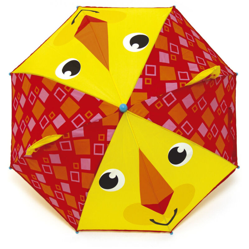 Parapluie Pliant Jaune Flower Fairies (Fées Des Fleurs) - ENESCO - Neuf Avec étiquettes