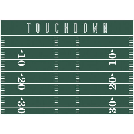 Stickers repositionnables et effaçables - Terrain de Football Américain Touchdown (1/5)