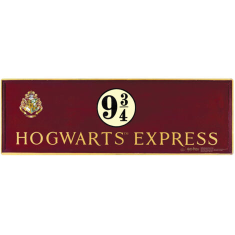 Figurine en carton Blason – Panneau Poudlard - Hogwarts Express - Haut 30 cm (1/4)