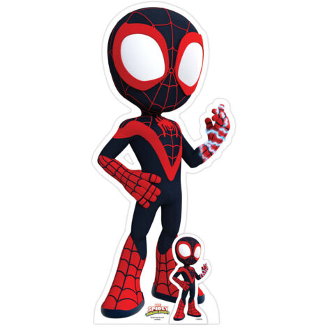 Figurine en carton Spin – Spidey et ses amis extraordinaires - Haut 92 cm