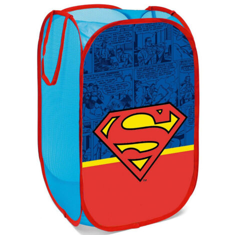 Conteneur de rangement pliable Superman - 36x36x58 cm (1/2)
