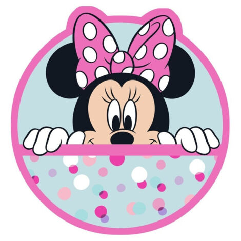 Coussin en Forme de Minnie Mouse (1/2)