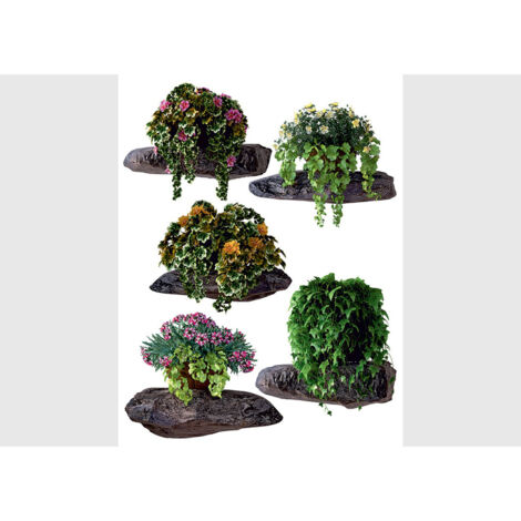 Stickers - Plantations de Fleurs - 1 planche 65 x 85 cm (1/5)