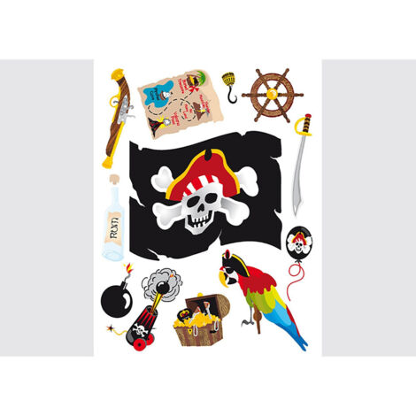 Stickers - Pirates - 1 planche 65x85 cm (1/5)