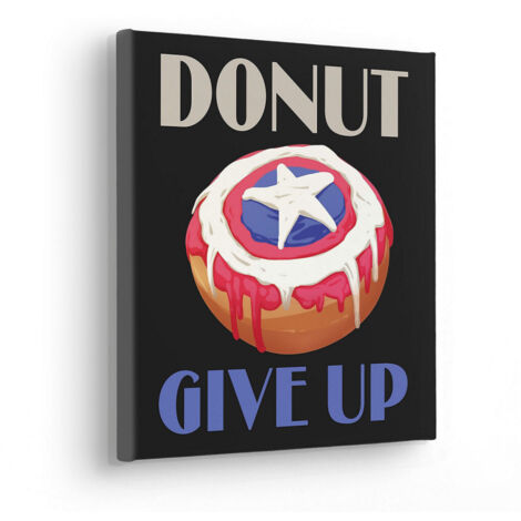 Tableau intissé - Donut Géant Marvel (1/3)