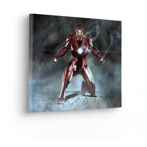Tableau intissé - Avengers - Iron Man Activation Des Pouvoirs (1/3)